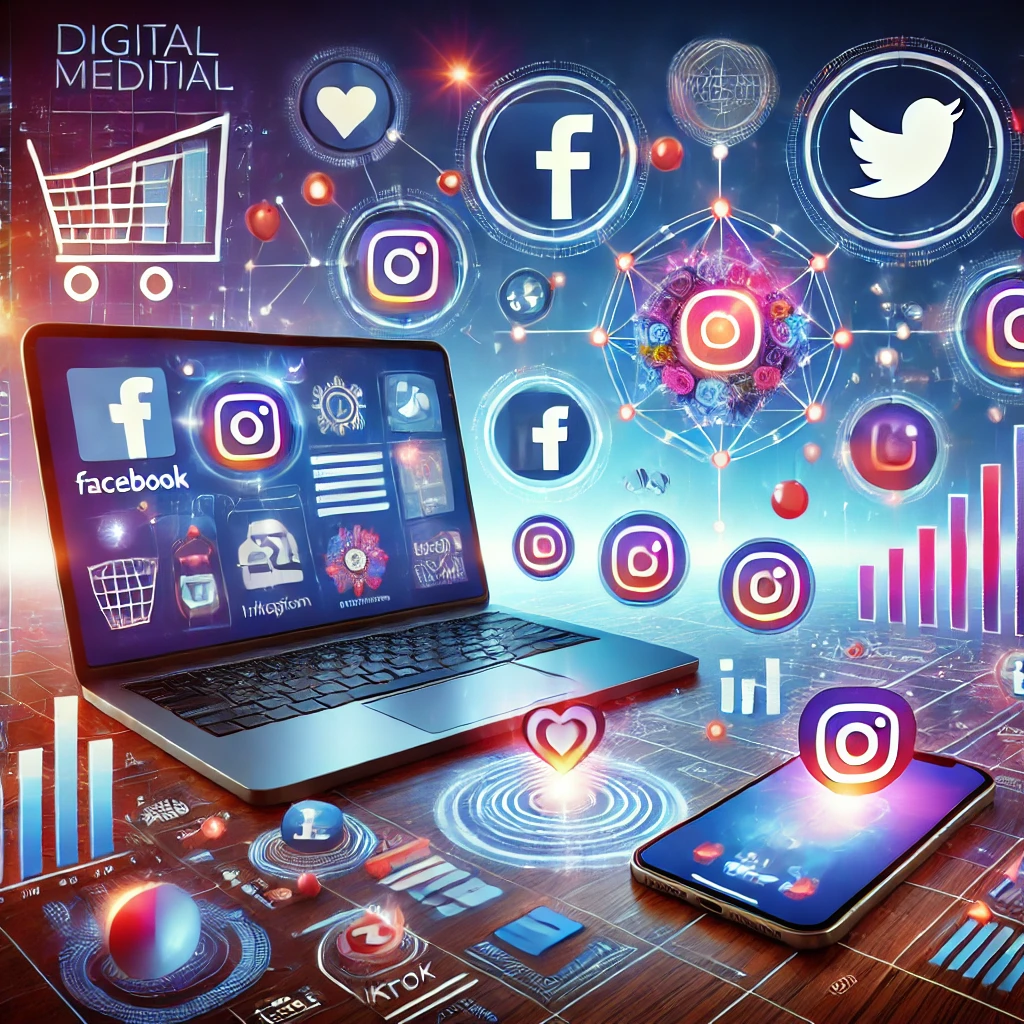 The Role of Social Media in Digital Marketing | Website Design, Web ...